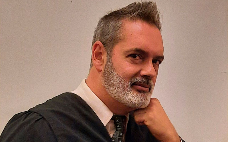 Federico Lendoiro en acto de colación de la USAL Universidad del Salvador.